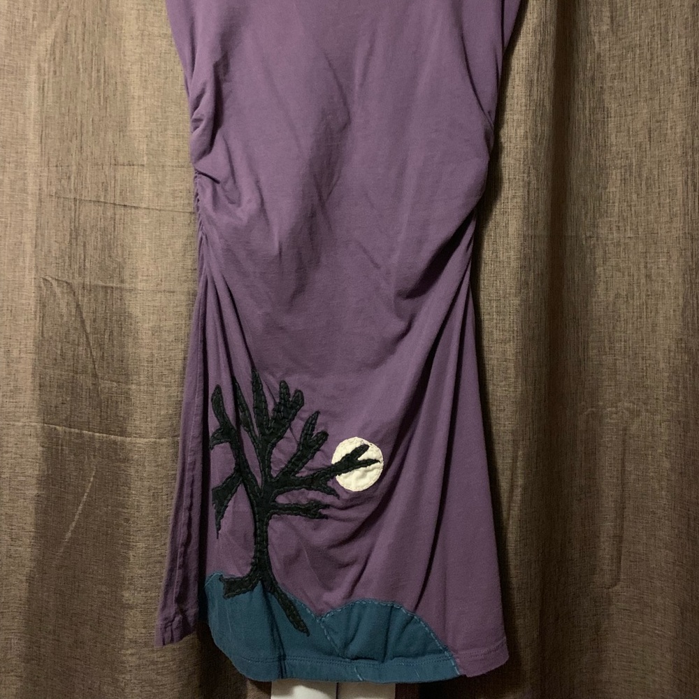 Appliqué tree dress!
